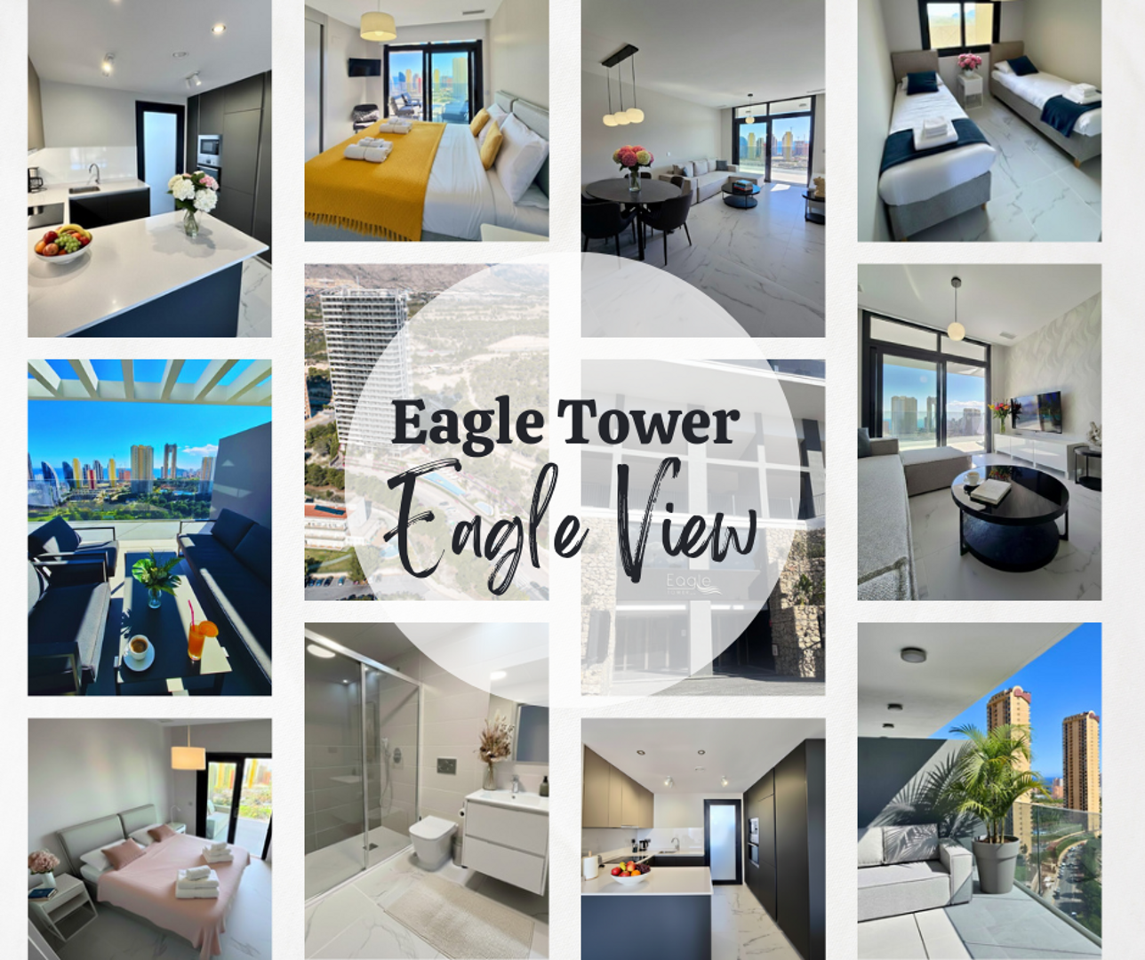 EAGLE TOWER Eagle View BENIDORM - 3 bedrooms, pool & jacuzzi - sea view